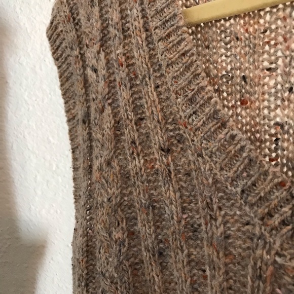 Vintage Confetti Wool Sweater Vest. - Picture 2 of 3